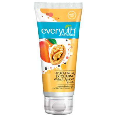 Everyuth Naturals Hydrating & Exfoliating Walnut Apricot Scrub, 100gm