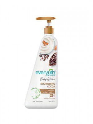 everyuth Naturals Nourishing Cocoa Intense Moisturization Non Sticky Body Lotion - 500ml