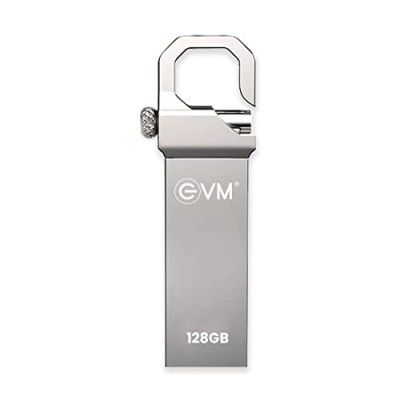 EVM EnStore 128GB Metal USB 2.0 Flash Drive - (EVMPD/128GB)