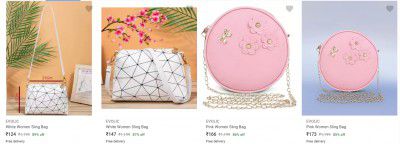 Evolic Sling Bags Upto 85% Off | Start at Rs 124