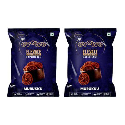 EVOLVE MURRUKU PACK OF 2 |South Indian Famous Snack|Healthy & Guilt Free