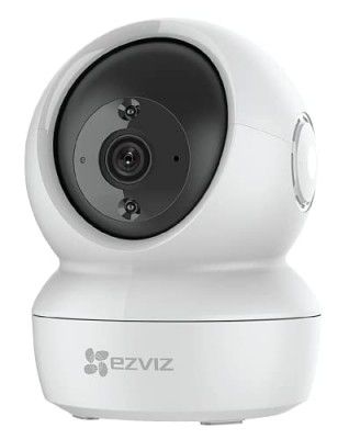 EZVIZ by Hikvision 2MP 1080p Full HD Smart WiFi CCTV Camera | Made in India | AI Motion Detection | Enhanced Night Vision | 2-Way Audio | 360° Pan/Tilt | SD Card Slot Upto 256GB |Alexa & OK Google|C6N