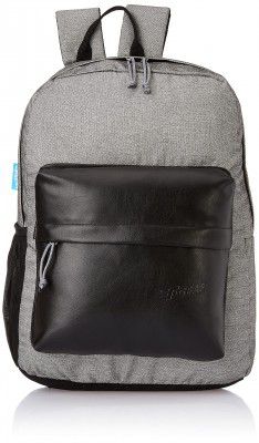 F Gear Emprise Grey, Black 23 Ltrs Backpack