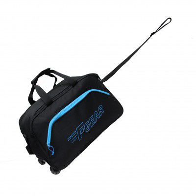 F Gear Mustang Black Blue 20inch Duffel Bag (3803)