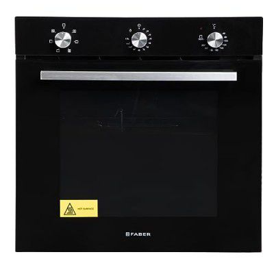 Faber 80L Built-In Black Finish Oven FBIO 80L 6F BK