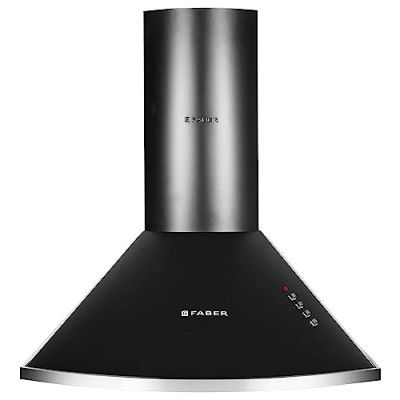 Faber 90 cm 1000 m³/hr Pyramid Kitchen Chimney (HOOD CLASS PRO-PB BK 90)