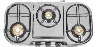 Faber Astra 3BB SS Stainless Steel Manual Gas Stove 