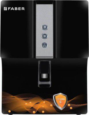 Faber FWP C-GUARD 7 L RO + MAT Water Purifier (Black)