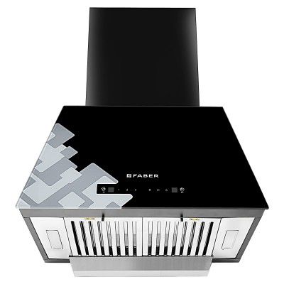 Faber 60 cm, 1200 m³/hr Auto-Clean Chimney (HOOD JARVIS HC SC BK 60)