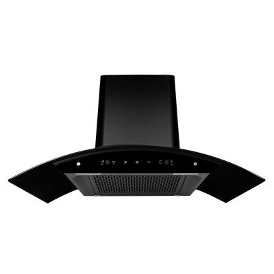 Faber 90 cm 1200 m³/hr Auto-Clean curved glass Kitchen Chimney (HOOD ORIENT XPRESS HC SC BK 90)