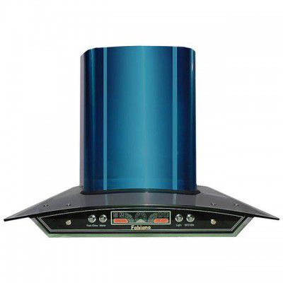 Fabiano NEXA DJ 60cm 1100m3/hr Ducted Auto Clean Ceiling Mounted Chimney with Double Baffle Filter (Blue)