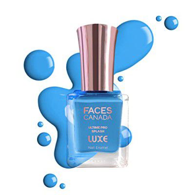 FACESCANADA Ultime Pro Splash Luxe Nail Enamel - Lapis (L22), 12ml