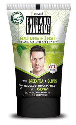 Fair And Handsome Nature First Healthy Radiance Face Wash 100g