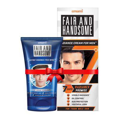 Fair and Handsome Radiance Cream For Men (60 G) and Face Wash - Instant Radiance (100 G), 160 g