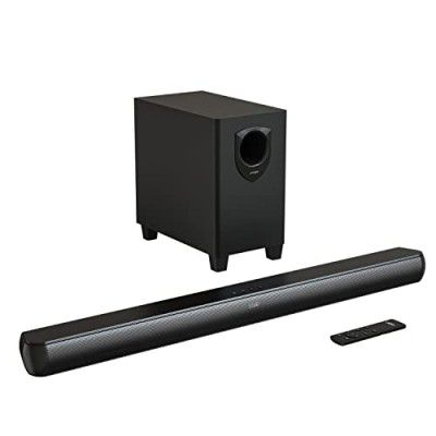 F&D HT-350 220W 2.1 Channel Bluetooth Soundbar with Wireless Subwoofer