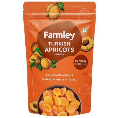 Farmley Exotics Apricots Dry Fruits | 200g 