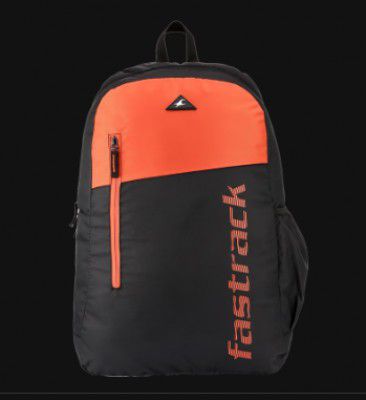 Fastrack 25 Litres Polyester Backpack for 16 Inch Laptop (Back Padding, A0807NRD01, Red)