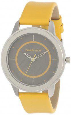 Fastrack Analog Grey Dial Womens Watch-6246SL02