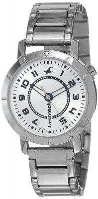 Fastrack Analog Silver Dial Womens Watch-NM6112SM01 / NL6112SM01