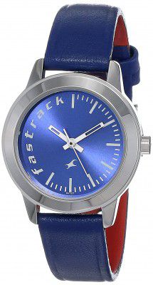 Fastrack Fundamentals Analog Blue Dial Womens Watch-NL68008SL03/NP68008SL03