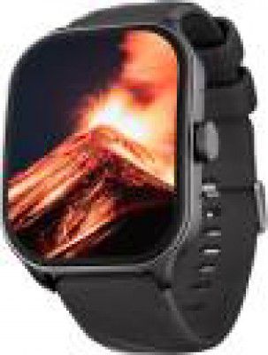 Fastrack Revoltt FS1 Pro|Worlds First,1.96 Super AMOLED|Highest Resolution|BT Calling Smartwatch  (Black Strap, Free Size)