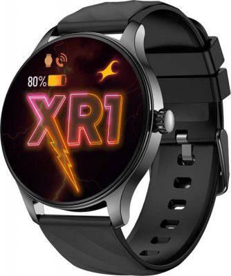 Fastrack Revoltt XR1 1.38 Round HD Display, BT Calling Smartwatch (Black Strap, Free Size)