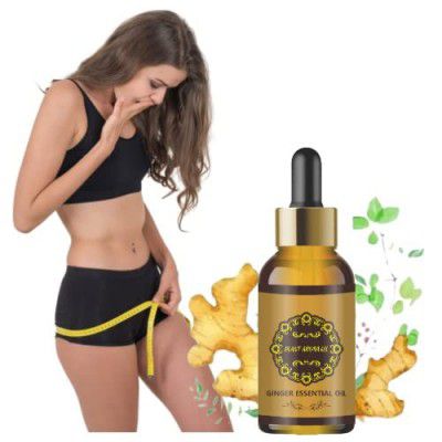 Fat Loss Oil, Belly Natural Drainage Ginger Oil Essential Relax Massage Oil, Belly and Waist Stay Perfect Shape [ 30ml ]