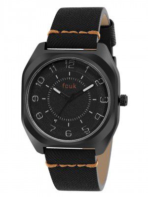 FCUK Analog Black Dial Men's Watch-FK00014A