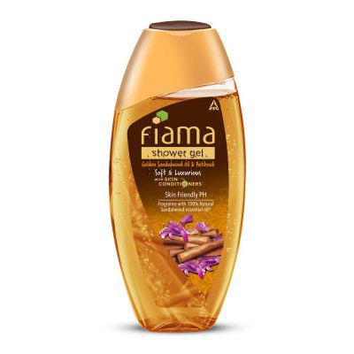 Fiama Body Wash Shower Gel Golden Sandalwood Oil and Patchouli, 250ml