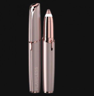 Finishing Touch Flawless Eye Brow Shaper (Trimmer, 18K Gold Plated, German Technology, Blush)