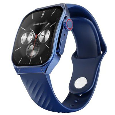 Fire-Boltt ARC 49.8mm (1.96 inch) AMOLED Always On Curved Display Smart Watch, (Midnight Blue)