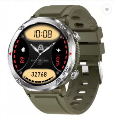 Fire-Boltt Sphere 1.6 Sporty Rugged Smartwatch (Dark Green Strap, Free Size)