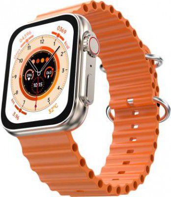 Fire-Boltt Supernova 1.78 AMOLED 368*448px High-Resolution BT Calling and 123 Sports Modes Smartwatch  (Orange Strap, Free Size)