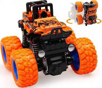 fizz Mini Monster Trucks Friction Powered Cars for Kids  (Multicolor, Pack of 1)