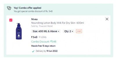 Flash Sale | Buy 1 Get 1 Free on Nivea Skin Care Products