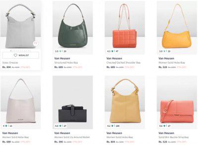 FLAT 70% OFF ON VAN HEUSEN HANDBAGS