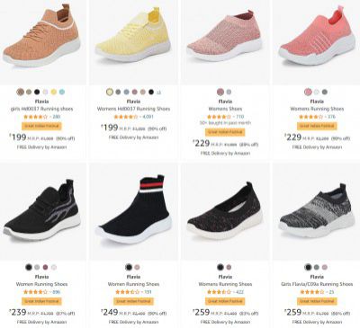 Flavia Women's Running Shoes up to 90% Off