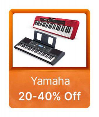 Flipkart Big Billion Days Yamaha Offer: upto 20-40% off on Yamaha Pianos