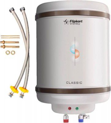 Flipkart SmartBuy 25 L Storage Water Geyser BEE 4 Star Rated with Free Installation pipes and Kit (Classic - 25L, Ivory)