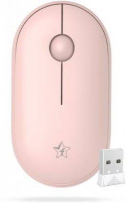 Flipkart SmartBuy E160X Wireless Optical Mouse  (2.4GHz Wireless, Bluetooth, Pink)