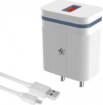 Flipkart SmartBuy FC20S01 20 W 3 A Mobile Charger with Detachable Cable  (White)