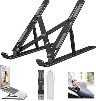 Flipkart SmartBuy Laptop Stand 7 Angles Adjustable Aluminum Portable Desktop Holder Laptop Stand