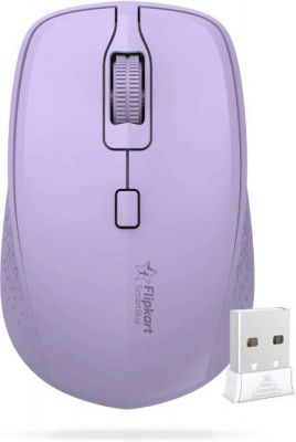 Flipkart SmartBuy M31X Wireless Optical Mouse  (2.4GHz Wireless, Bluetooth, Purple)