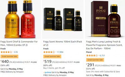 Fogg commander online perfume