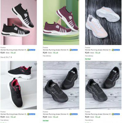 Footox Women's Sneakers @ ₹275