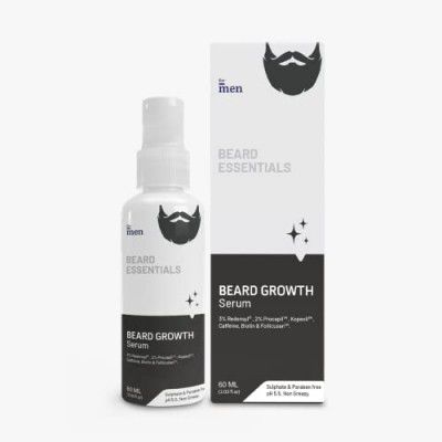 ForMen Advanced Beard Growth Serum for Men | Redensyl, Procapil, Kopexil, Biotin | Promotes Beard Growth, Beard Thickness | For Patchy Beard, All Skin Types - 60 ml