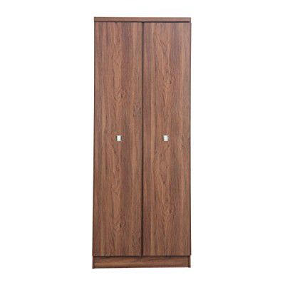 Forzza Westin 2-Door Wardrobe (Walnut)