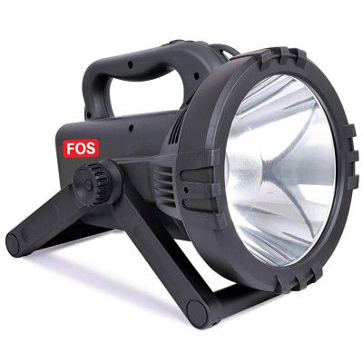 FOS Model: FOSLSRL720CW Plastic LED Search Torch Light (Grey, 34.7cm x 22.3cm x 27.2cm)