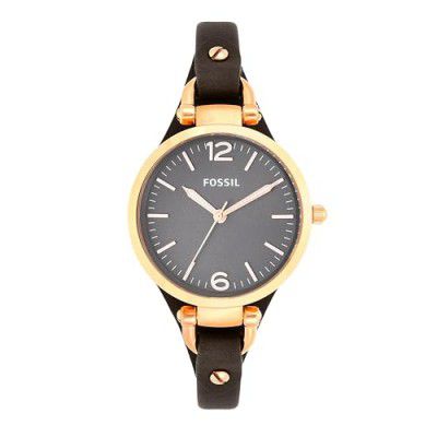 Fossil Georgia Analog Grey Dial Women's Watch - ES3077