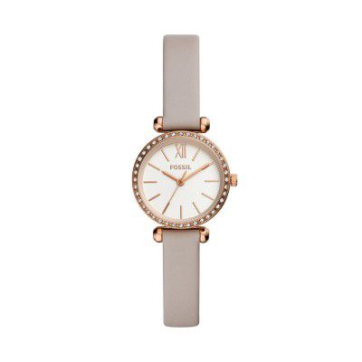 Fossil Tillie Analog White Dial Womens Watch-BQ3505